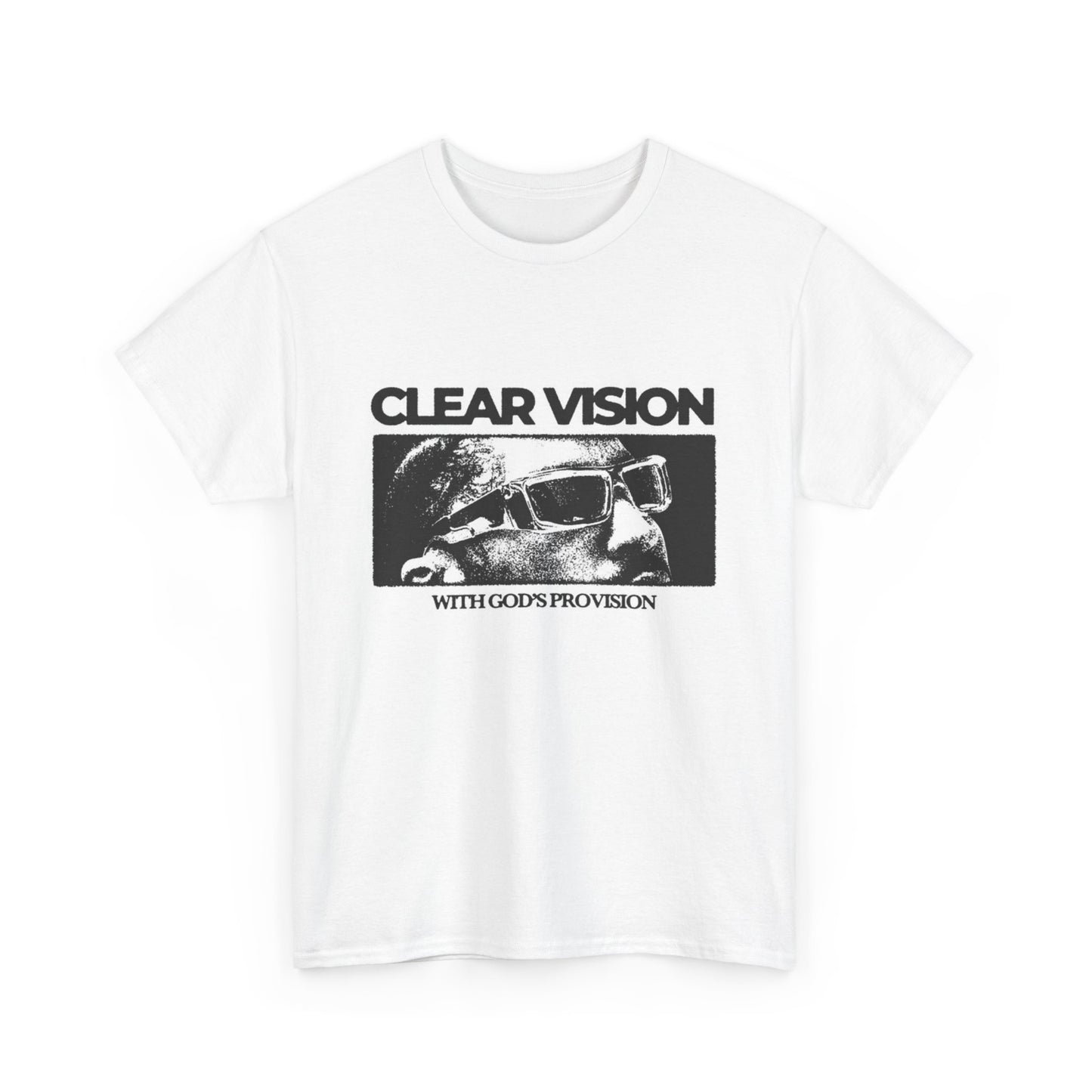 Clear Vision Unisex Heavy Cotton Tee