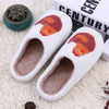 Chicken Printed Plush Slippers Soft Bottom Warm Keeping Home Cotton