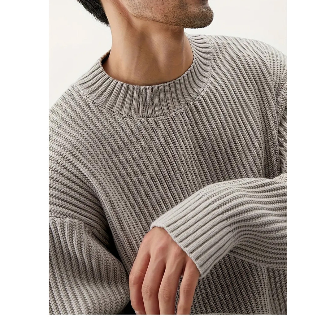 Ins Round Neck Korean Style Trendy Sweater Men