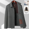 Autumn And Winter Handmade Double-faced Woolen Goods Wool Polo Collar Jacket