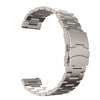 Pure Titanium Metal Three Beads Safety Buckle Watchband