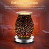 3D Fireworks Effect Touch Aromatherapy Machine Electric Wax Melter Smokeless Aroma Lamp Essential Oil Burner Aroma Accessories