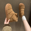 Soft Bottom Short Comfortable Back Zipper Boots