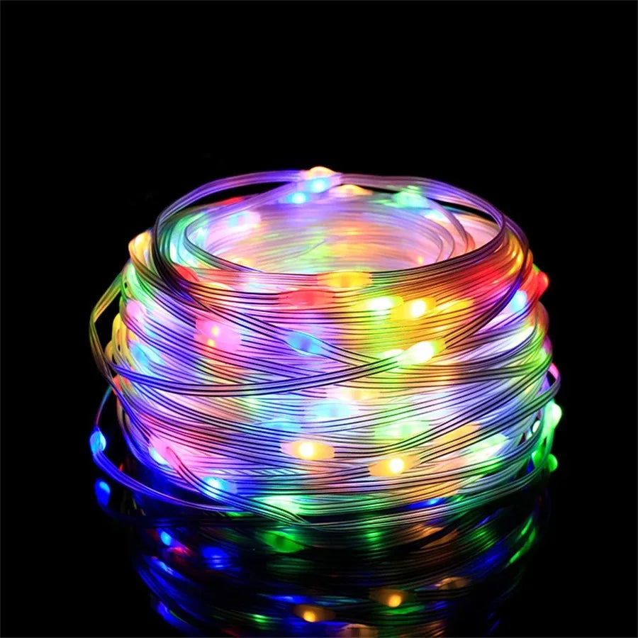 Wholesale 10000ct 1000ct WS2811 LED Pebble string light  LED Pebble Seed Pixel String Light RGB Addressable Full Color