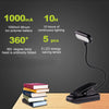 Mini LED Book Night Light Table Lamp Eye Protection Adjustable Clip-On Desk Lamp Battery Powered Flexible Study Bedroom Reading