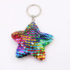 Cute Heart Star Unicorn Animal Glitter  Sequins Keychain Anime  Key Chain Gifts for Women Car Bag Accessories Keys Ring Jewelry