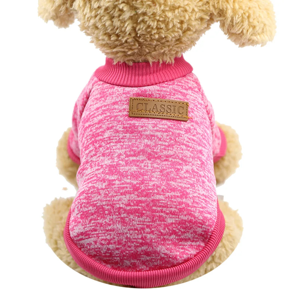 pawstrip Warm Dog Clothes Puppy Jacket Coat Cat Clothes Dog Sweater Winter Dog Coat Clothing For Small Dogs Chihuahua XS-2XL