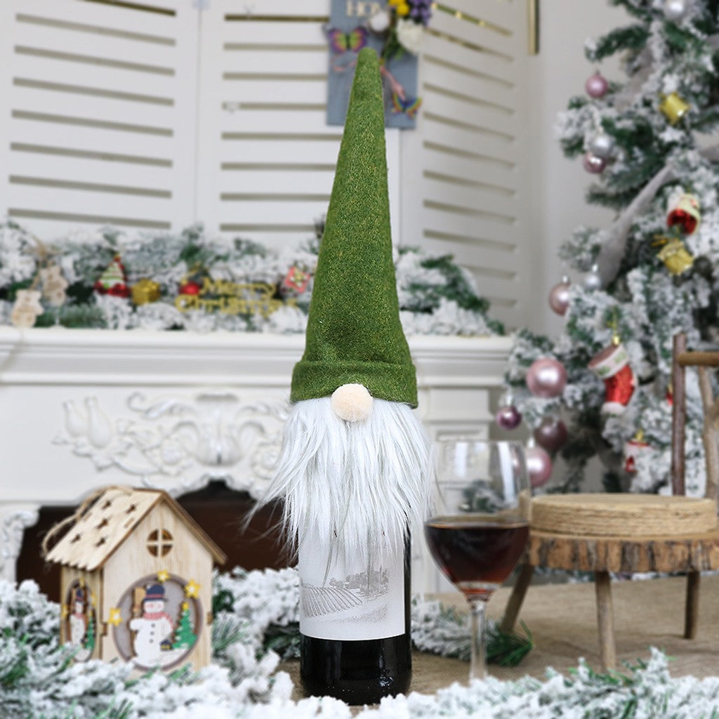 Christmas Santa Faceless Standing Doll Decorations For Home 2022 Funny Merry Christmas Gnome Ornaments Festival Gifts Decoration