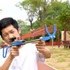 Hunting Slingshot Stainless Steel Professional Powerful Slingshot with 12 Strands of Rubber Band Outdoor Shooting Sling Shot New