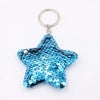 Cute Heart Star Unicorn Animal Glitter  Sequins Keychain Anime  Key Chain Gifts for Women Car Bag Accessories Keys Ring Jewelry