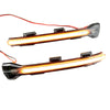 2PCS For VW Golf MK7 7.5 7 GTI R GTD Dynamic Blinker LED Turn Signal For Volkswagen Rline Sportsvan Touran Side Mirror Light