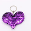 Cute Heart Star Unicorn Animal Glitter  Sequins Keychain Anime  Key Chain Gifts for Women Car Bag Accessories Keys Ring Jewelry