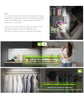 LED Under Cabinet Light LED PIR Motion Sensor Lamp 6/10/20LEDS lighting for Wardrobe Cupboard Closet Kitchen night light