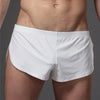 Lounge  brief Men's Pajama Sleep Bottoms Sexy Underwear Side Split Shorts Casual Home Comfortable Loose panties Sleepwear