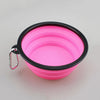 Silicone World 1000ML Portable Collapsible Silicone Pet Bowls Outdoor Travel Pet Food Container Feeder Bowl Dish Dog Food Basi