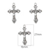 10-40Pcs 14-49mm Antique Silver Cross Alloy Charms Pendants for Necklace Bracelet Earring DIY Jewelry Rosary Making Findings