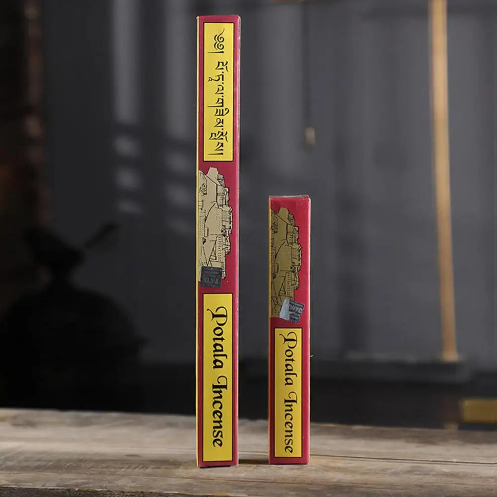 1Box Potala Tibetan Incense Stick 15/25cm Handmade From Highly Flavoured Medicinal Herbs Tibet Traditional Room Fragrance #W0