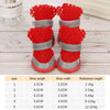 4pcs Summer Breathable Mesh Dog Shoes Cat Puppy Socks Shoes Pet Anti-slip Rain Boots Teddy Puppy Sandals Reflective Foot Cover