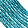 Stone Beads Turquoises Round shape Loose isolation Beads Semi-Finished For jewelry making DIY necklace bracelet accessories