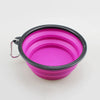 Silicone World 1000ML Portable Collapsible Silicone Pet Bowls Outdoor Travel Pet Food Container Feeder Bowl Dish Dog Food Basi