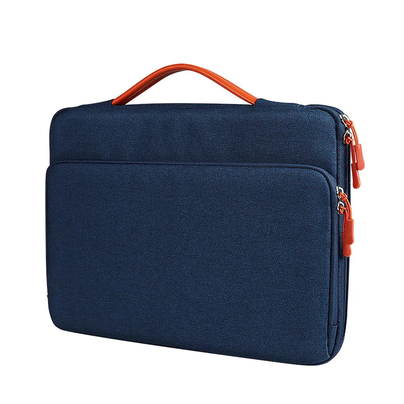 Universal Laptop Handbag 13/14/15 inch Notebook Sleeve for Macbook Double Zipper Computer Carrying Bag for iPad Briefcase