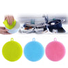 Magic Cleaning Brushes Soft Silicone Dish Bowl Pot Pan Cleaning Sponges Scouring Pads Cooking Cleaning Tool Kitchen Accessories