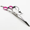 Pet Scissors 7" Cutting Curved Pet Grooming Scissors Professional Shears Salon Barber Using Dogs & Cats