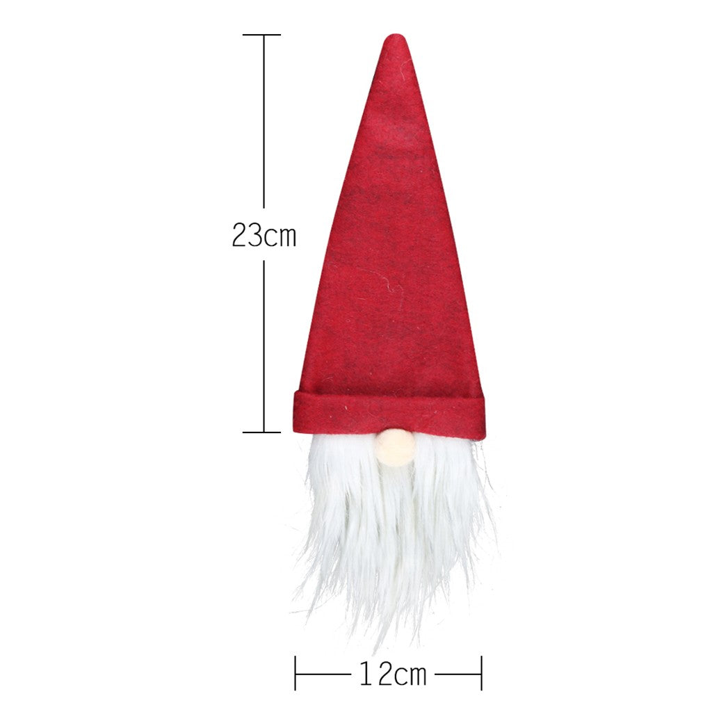 Christmas Santa Faceless Standing Doll Decorations For Home 2022 Funny Merry Christmas Gnome Ornaments Festival Gifts Decoration