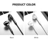 3.5mm Wired Headphones In Ear Headset Wired Earphones with Mic Bass Stereo Earbuds Sports In-line Control For Xiaomi Phones