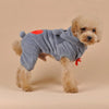 Winter Warm Dog Jumpsuits Plush  Love Bear Christams Party Costume Rompers Pajamas Soft Flannel Small Pet Dogs Clothes