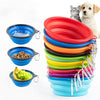 Silicone World 1000ML Portable Collapsible Silicone Pet Bowls Outdoor Travel Pet Food Container Feeder Bowl Dish Dog Food Basi