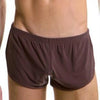 Lounge  brief Men's Pajama Sleep Bottoms Sexy Underwear Side Split Shorts Casual Home Comfortable Loose panties Sleepwear