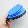 Silicone World 1000ML Portable Collapsible Silicone Pet Bowls Outdoor Travel Pet Food Container Feeder Bowl Dish Dog Food Basi