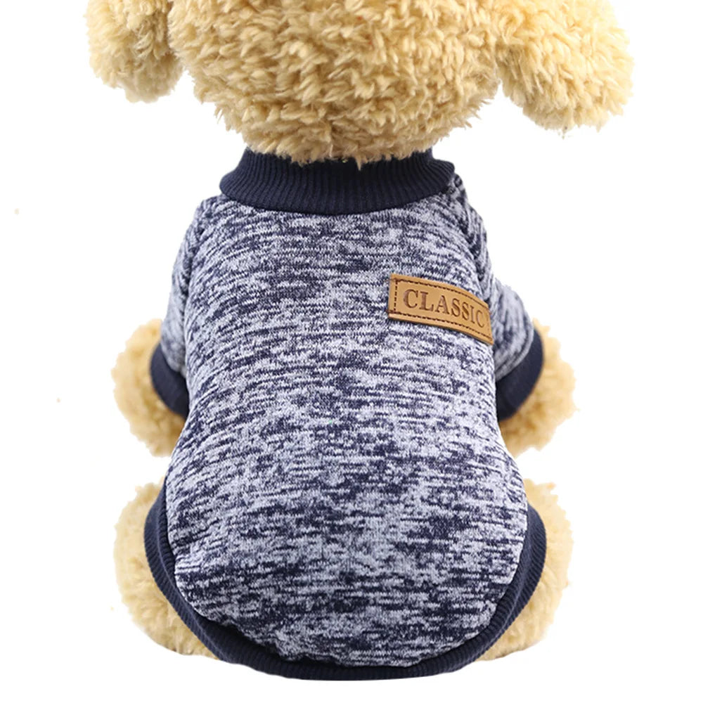 pawstrip Warm Dog Clothes Puppy Jacket Coat Cat Clothes Dog Sweater Winter Dog Coat Clothing For Small Dogs Chihuahua XS-2XL