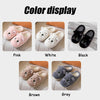 New Winter Women Lovely Cat Plush Slippers Warm Shoes Slides Cute Cartoon Cat Fuzzy Slippers Men Soft Footwear Home Cotton Shoes