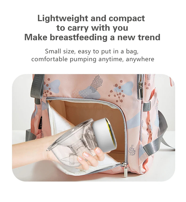 Wearable Breast Pump Double-sided Painless Electric Fully Automatic Integrated Breast Pump Hands-free and Portable Breastfeeding