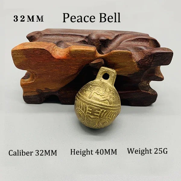 Copper Bell for Pet Dog Collar Anti-lost Necklace Bronze Jingle Bells for Cat Cow Sheep Horses Poultry Animal Puppy Accessories