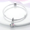 Silver Plated Charms Graduation Campus Mortarboard Beads Fit Original Pandora Bracelet Diy Pendants Jewelry Gift