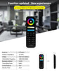 Miboxer Black RGB CCT/RGBW/Single Color Touch Dimming Remote Controller Fo LED Lamp Contoller FUT087 FUT089 FUT096 FUT092