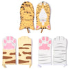 Cute Cartoon Cat Paws Pattern Oven Mitts Cotton Insulation Gloves Anti-Scalding Heat Resistant Baking Supply Microwave Tool