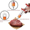 Meat Injector Syringe With 3 Marinade Injector Needles for BBQ Grill Turkey Injector Kit Marinade Flavor Injector