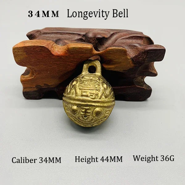 Copper Bell for Pet Dog Collar Anti-lost Necklace Bronze Jingle Bells for Cat Cow Sheep Horses Poultry Animal Puppy Accessories