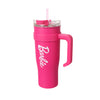 MINISO Barbie Collection Steel Cup with Straw (1600mL)