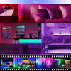 RGB 5050 LED Light Strip USB APP Control Color Changing Lights Flexible Lamp Tape Ribbon Diode Festival Party TV Desk Room Decor