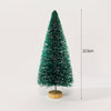 5Pcs Mini Christmas Trees Plastic Artificial Christmas Tree Ornament Winter Snow Tabletop Diy Craft Christmas Decoration 2024