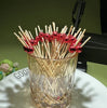 100 Pcs Disposable Pearl Bamboo Skewers Fruit Snacks Cocktail Appetizers Fork Skewers Bar Fiesta Wedding Birthday Supplies