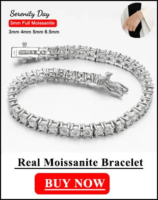 Serenity 4*8mm Marquise D Color Real Moissanite Tennis Bracelet For Women 925 Silver Lab Diamond Men Bracelet Plated 18K Jewelry