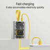 18650 Battery Charger Case Cool DIY Power Bank Box Fast Charging Case With Night Light Charging Power Bank Case Without battery