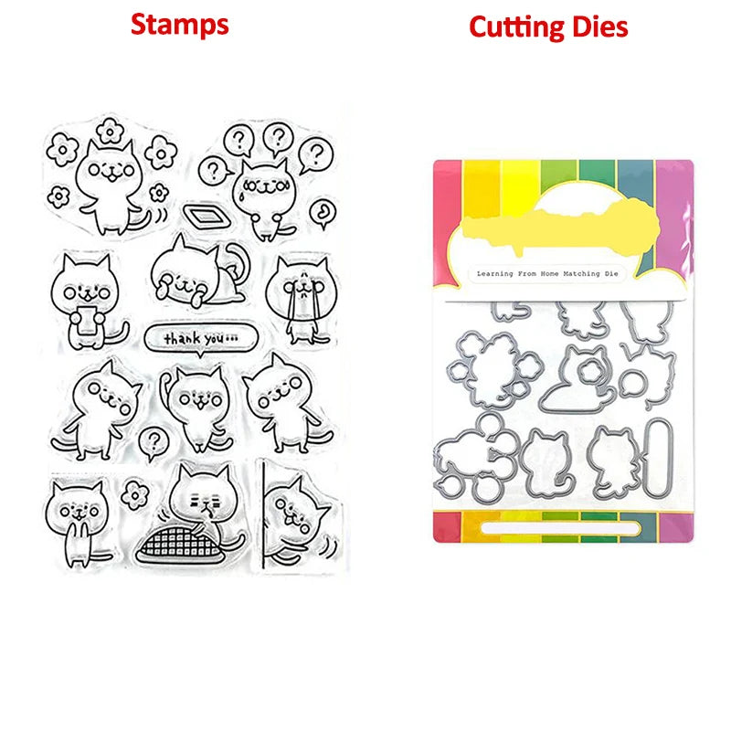 Clearance Stamps Cute Animals Merry Christams Transparent Clear Stamps for DIY Scrapbooking Paper Cards Link 4