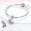 Silver Plated Charms Graduation Campus Mortarboard Beads Fit Original Pandora Bracelet Diy Pendants Jewelry Gift